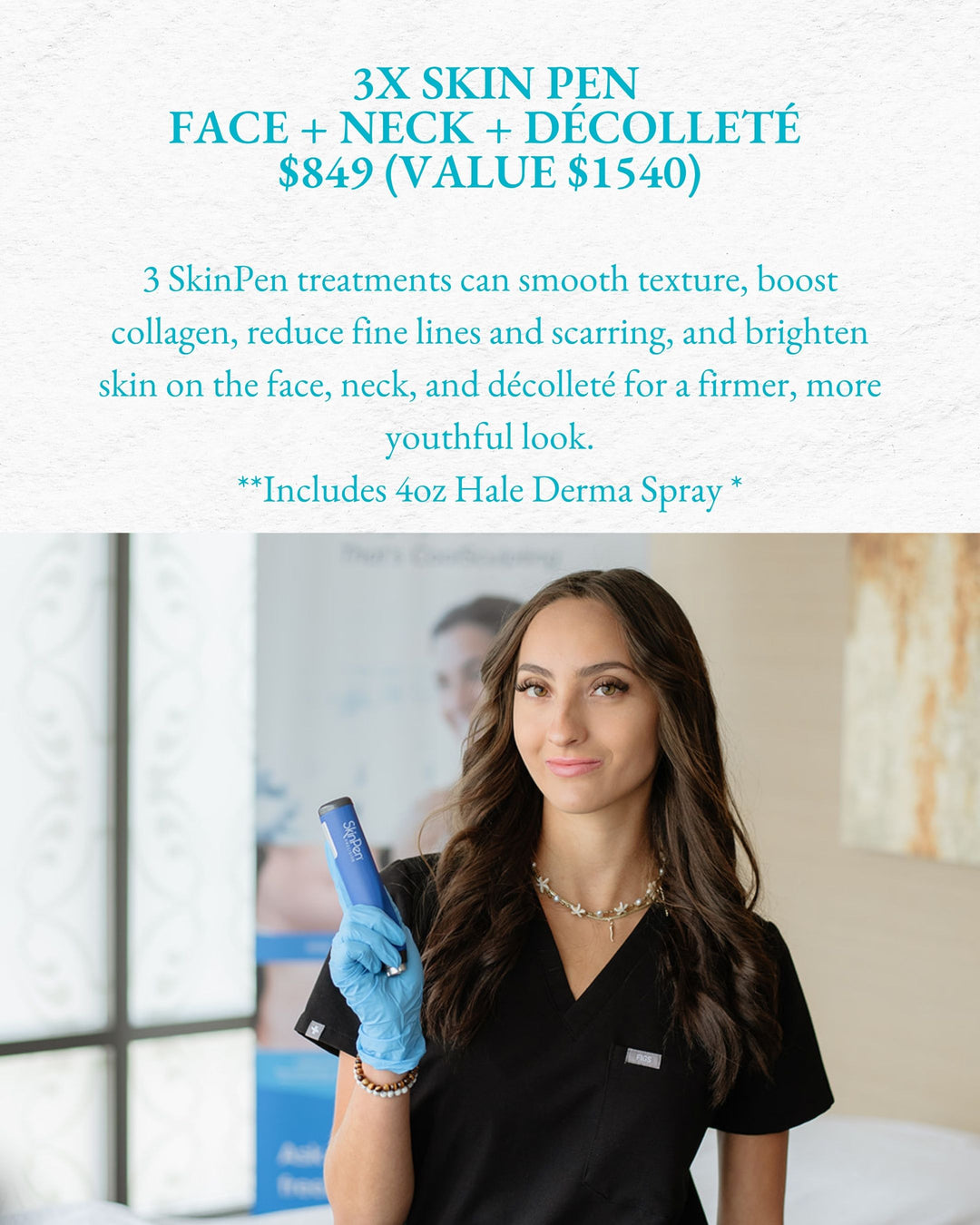 3x SkinPen – Face + Neck + Décolleté Promotion