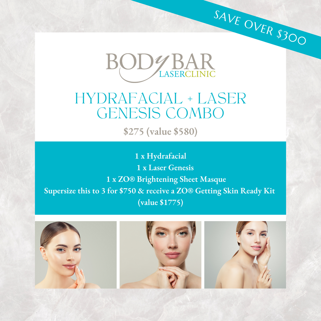 HydraFacial + Laser Genesis Combo